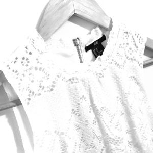 H&M White Lace Dress